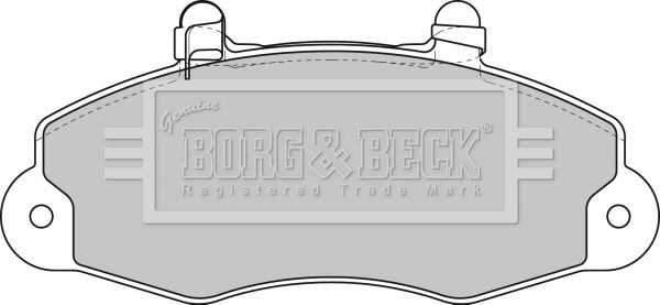 BORG & BECK Jarrupala, levyjarru BBP1624